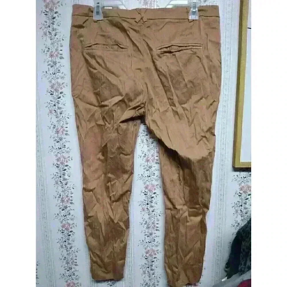 H&M Women's Brown/Tan Khaki Pants Size 10 Tapered
